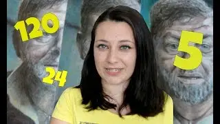 TEN SAM RYSUNEK MAJĄC 120, 24 I 5 KREDEK!