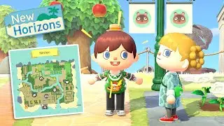 Lets TOUR the NINTENDO ISLAND in Animal Crossing New Horizons