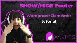 How to make a sticky hidden footer using Elementor Pro - 2022 tutorial.