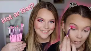 MORPHE X JEFFREE STAR  EYESHADOW BRUSH COLLECTION REVIEW AND DEMO || Roar Beauty