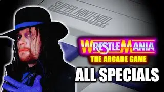 WWF Wrestlemania: The Arcade Game (SNES) ALL SPECIAL MOVES
