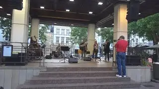 На фестивале джаза в Люксембурге.