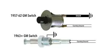 Vintage Ford and GM Door Jamb Switch Wiring Operation