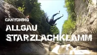 😃 Canyoning 😣 Starzlachklamm im 👍 bayerischen Allgäu