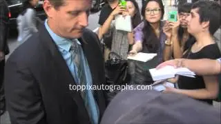 Paul Sparks - Signing Autographs at the 