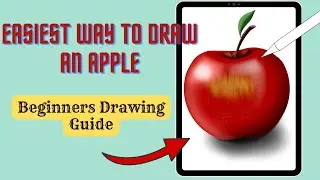 How To Draw An Apple | Beginners guide to draw | Step By Step Easy Drawing