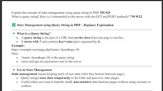 5.7 - State Management using Query String in PHP - WP