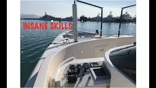 DOCKING A $10 MILLION SUPER YACHT!!!