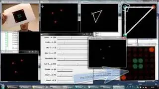 OpenCV LED matrix recognition