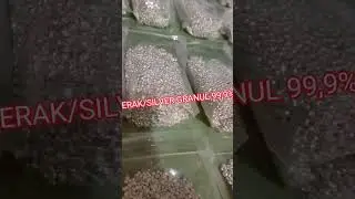 di butuhkan silver/perak murni kadar 99,9%