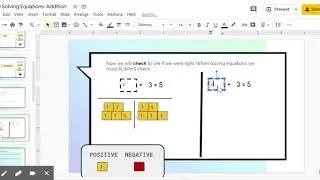 601 Solving Equations: Addition - Google Slides