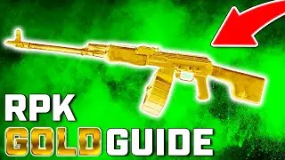 FASTEST WAY TO UNLOCK GOLD RPK IN MW2 | GOLD CAMO GUIDE