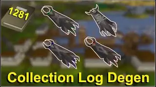 The Rarest Cape Set from Clue Scrolls  ~ Ironman Collection Log Degen E83