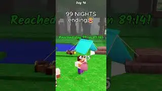 FINAL ENDING in 99 Nights in the Forest Roblox Classes Update Speedrun (Story Ending Guide)
