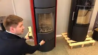 печь камин WIKING LUMA 6 раздув второй закладки