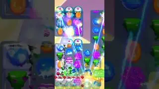 Candy Crush Saga 🍭 | COLOR BOOMS 🤯 | Striped Candy 😍 | #short #shorts #utubshort #viralvideo