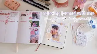 journal with me 🌷 bullet journal + daily journal (march 2023)
