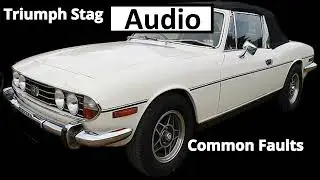 Triumph Stag common faults  informative and helpful