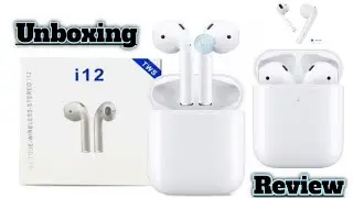 i12 TWS earbud Unboxing | Airpod review and Price | #itskhanayan