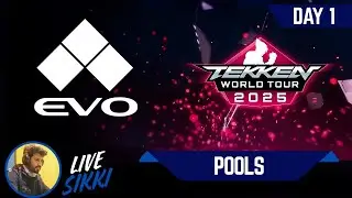 🔴Restreaming: EVO 2025 | Pools Day 1 | TWT Master+ Event