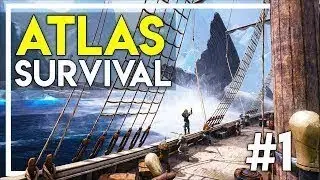 ATLAS -Yeni Hayatta Kalma Oyunu | BÜYÜK  GEMİ İNŞA #1