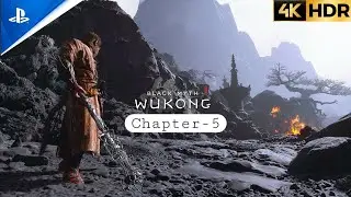 Black myth Wukong chapter-5 Begins [PS5] 4K HDR GAMEPLAY