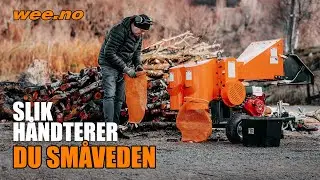 Vedkutter TRP110 - Med egen bensinmotor