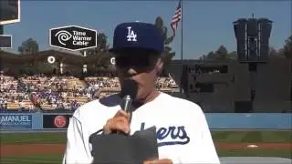 Will Ferrell doing player intros at NLCS Game 5