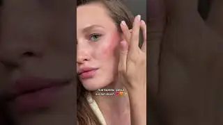 Комбо персиковых и розовых румян, немного хайалайтера — и вуаля!