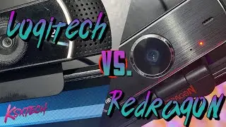 Redragon Hitman vs Logitech C922 Pro | Video and Microphone Quality Comparison