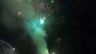 Fuochi d'artificio Buon 2019 gopro Hero  7 black 4k