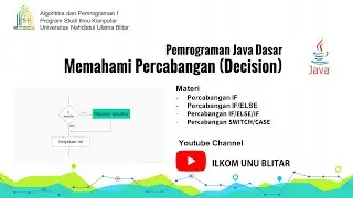 Java Dasar: Memahami Percabangan (Decision)