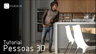 Tutorial - 3D People - Lumion, D5 render, 3Ds Max, Vray, Corona, FBX, Sketchup, PBR Maps, PNG.