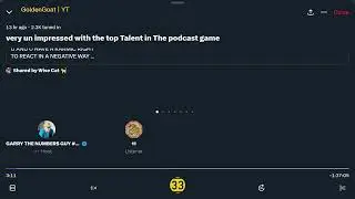 GG33 | Extremely Unimpressed With Top Talent