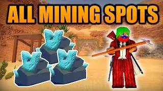 All Mining Spots / Best Mining Locations (OUTDATED) | The Wild West | Roblox