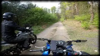 Niedziela na moto bez planu. Zetka i Gsik. Kwiecień 2024. / CZ. 2-2