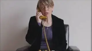 Angela Eagle sketch on the phone to Jeremy Corbyn, leader of the Labour Party