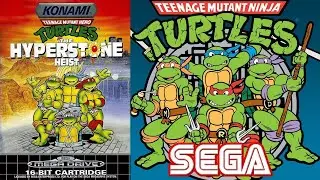 Teenage Mutant Ninja Turtles: The Hyperstone Heist (Sega) ► Полное Прохождение на Sega Mega Drive