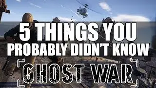 Ghost Recon Wildlands PVP - 5 Things You Probably Didn't Know (Ghost War PVP Tips and Tricks)