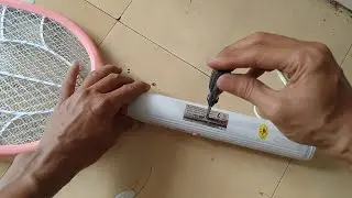 Tutorial cara servis Raket nyamuk # Hobby Eksis