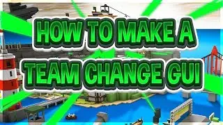 How to Make a Team Change GUI | Roblox