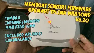 MEMBUAT SENDIRI FIRMWARE OPENWRT TPLINK WR840N V6.20 FINAL VERSION