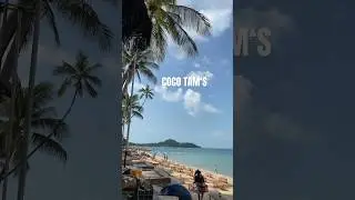 🤩AMAZING BEACHCLUB IN KOH SAMUI THAILAND🇹🇭 #shorts #kohsamui #thailand