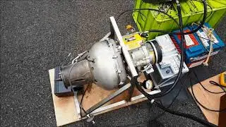 WR24-7 Jet Engine Microturbine Quick Test
