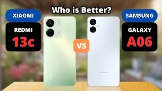 Redmi 13c vs Samsung Galaxy A06 Comparison