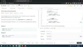 238. Product of Array Except Self LeetCode | Java