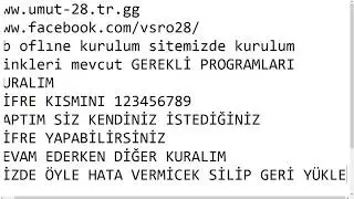 POINT BLANK OFFLINE SERVER KURULUM