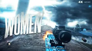 Doja Cat - Woman | 4K PUBG Montage | Cerver