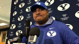 Kalani Sitake Press Conference - Week 13 at UMass