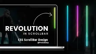 Create custom scrollbars using CSS 